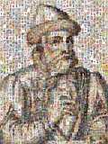 Johann Gutenberg Photo Mosaic